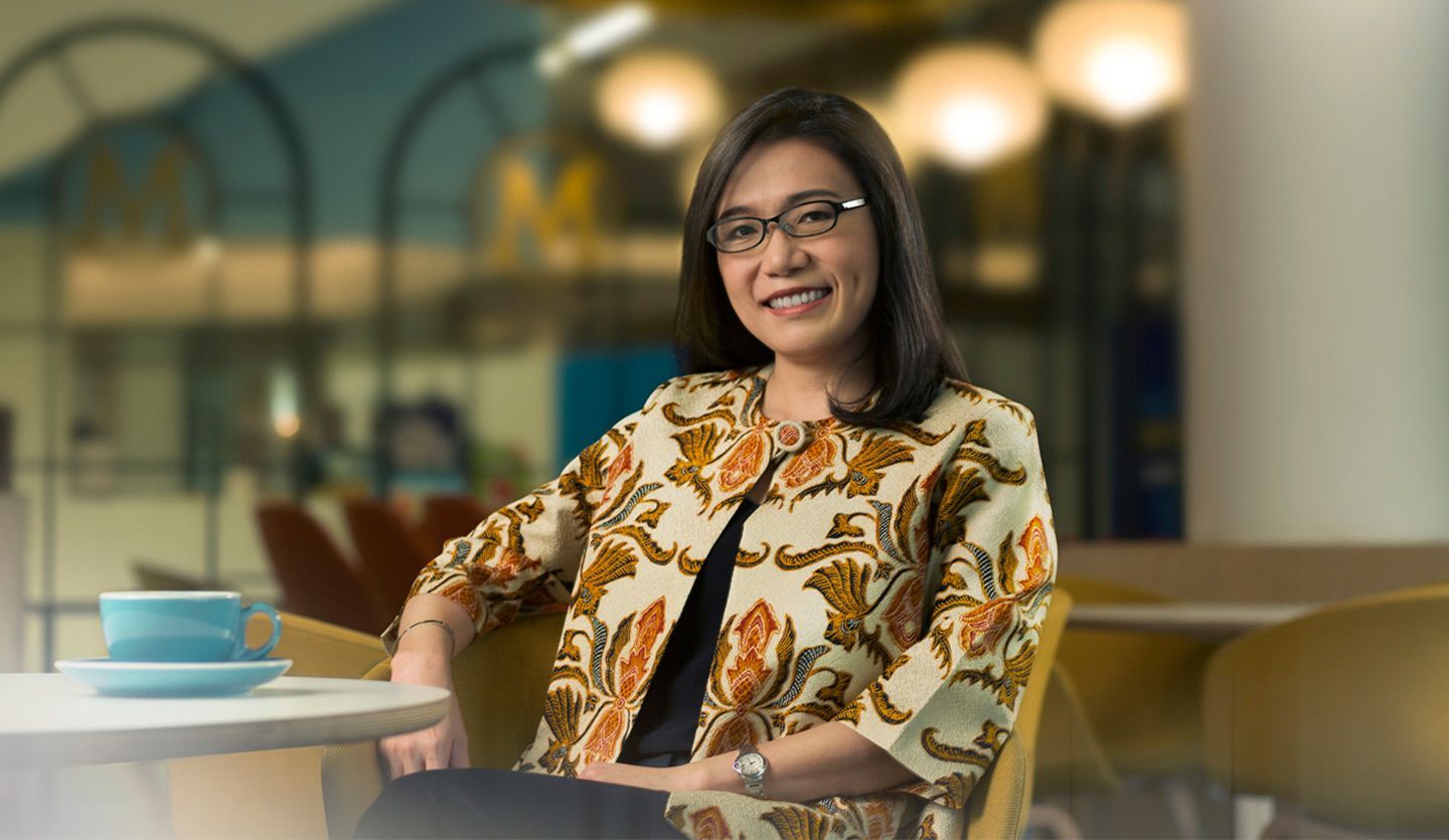 A photo of Ampy Aswin, Vice President of Supply Chain for Skin Cleansing and Skin Care at Unilever