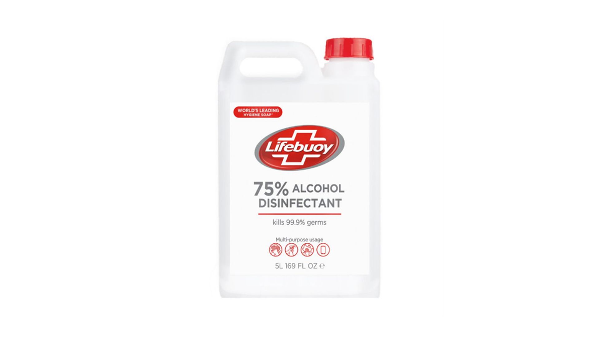 Lifebuoy Pro 75% Alcohol Disinfectant 5L product