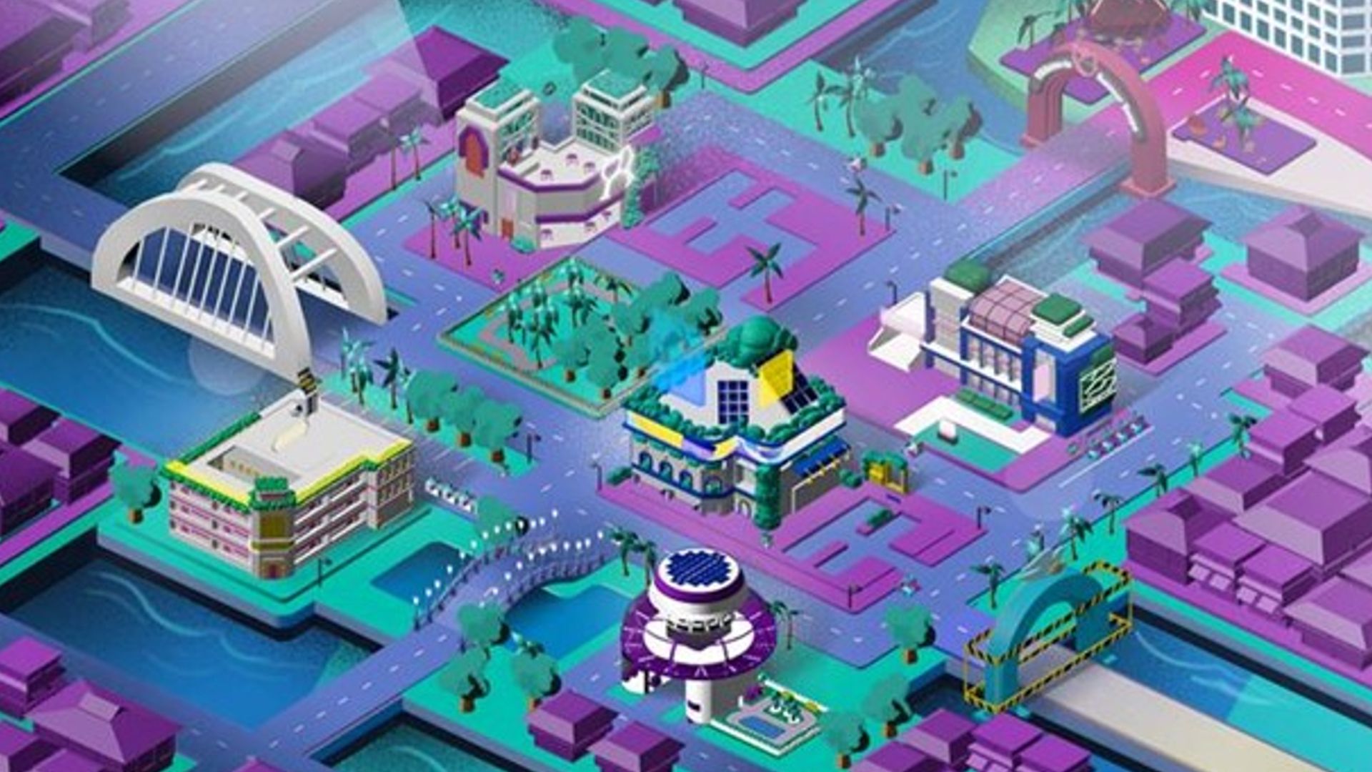 U-COINVille Metaverse inspired by Old Manila and solarpunk