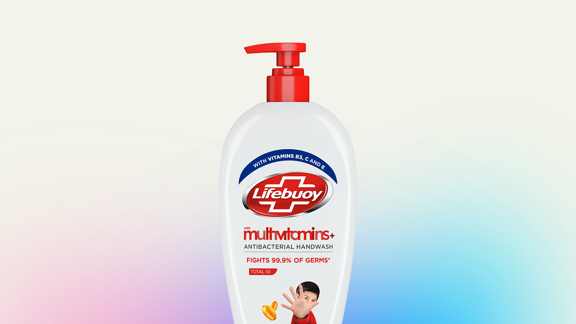 Lifebuoy packaging.